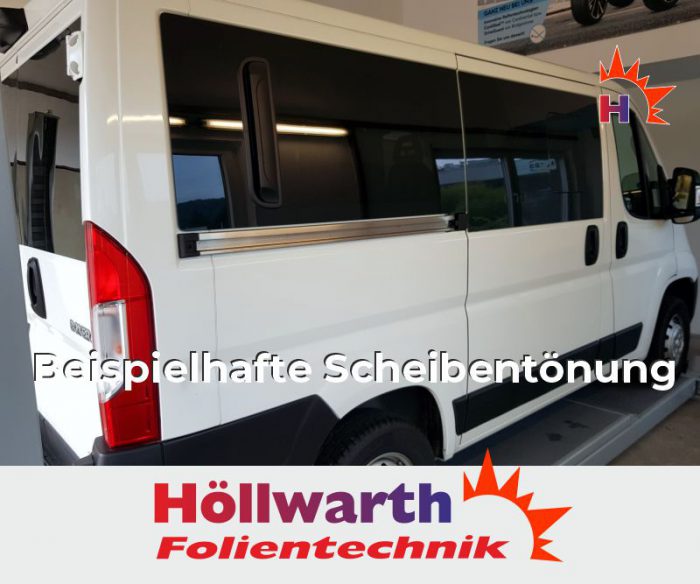 PEUGEOT Boxer II Kombi L2 mit Schiebefenster ab 2006 passgenaue Tönungsfolie