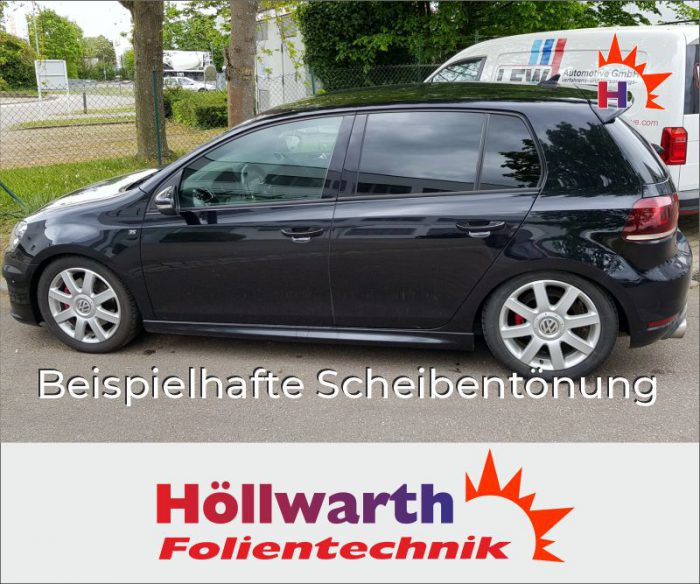 VW Golf VI fünftuerig 2008 bis 2012 passende Tönungsfolie