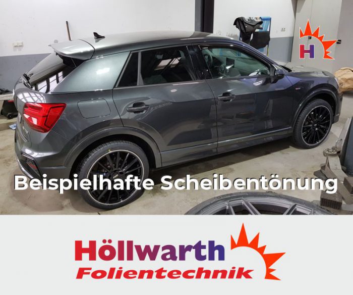 AUDI Q2 passgenaue Tönungsfolie