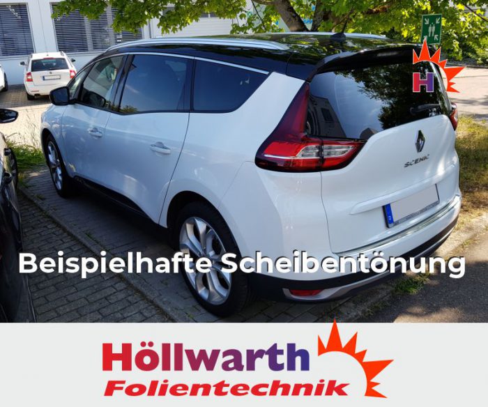 RENAULT Grand Scenic 4 passgenaue Tönungsfolie