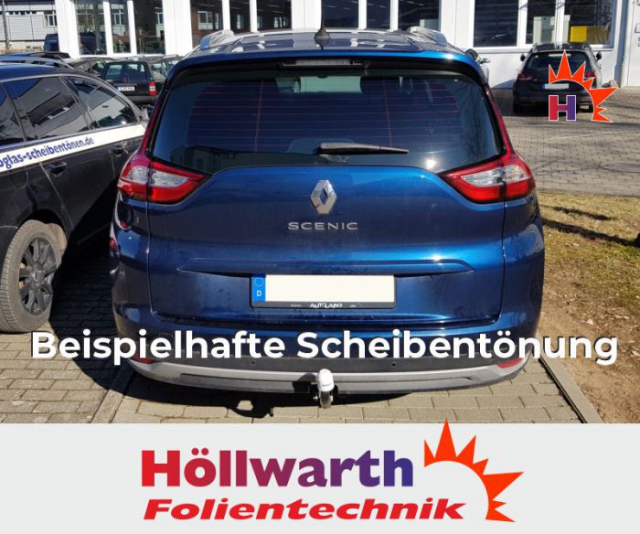 RENAULT Grand Scenic 4 passgenaue Tönungsfolie