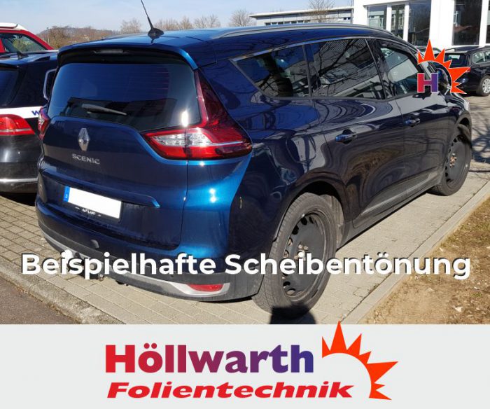 RENAULT Grand Scenic 4 passgenaue Tönungsfolie