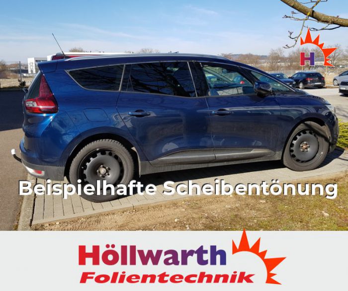 RENAULT Grand Scenic 4 passgenaue Tönungsfolie