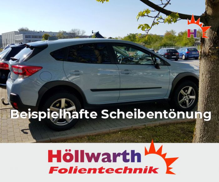 SUBARU XV ab 2018 passgenaue Tönungsfolie