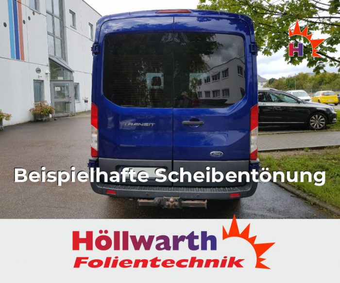 FORD Transit 14 Hochdach Schiebefenster heckflügel passgenaue Tönungsfolie