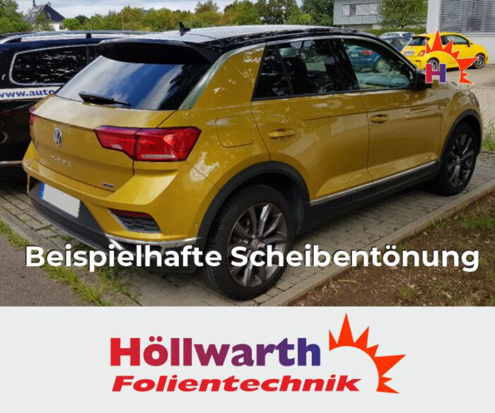 VW T-Roc passgenaue Tönungsfolie